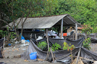 pembuatan garam tradisional yeh malet karangasem
