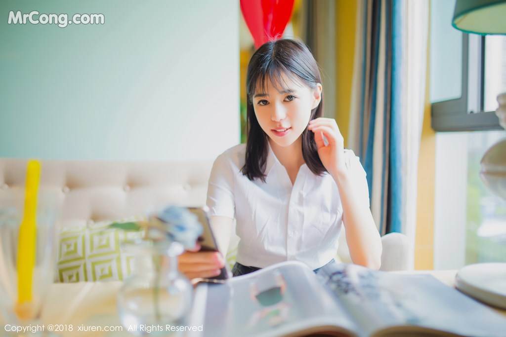 XIUREN No. 1014: Model 艾 栗栗 栗栗 栗栗 吖 (47 photos)