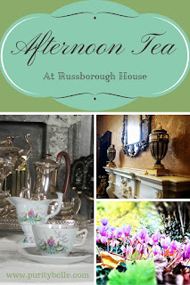 Afternoon Tea at Russborough House Pinterest Image