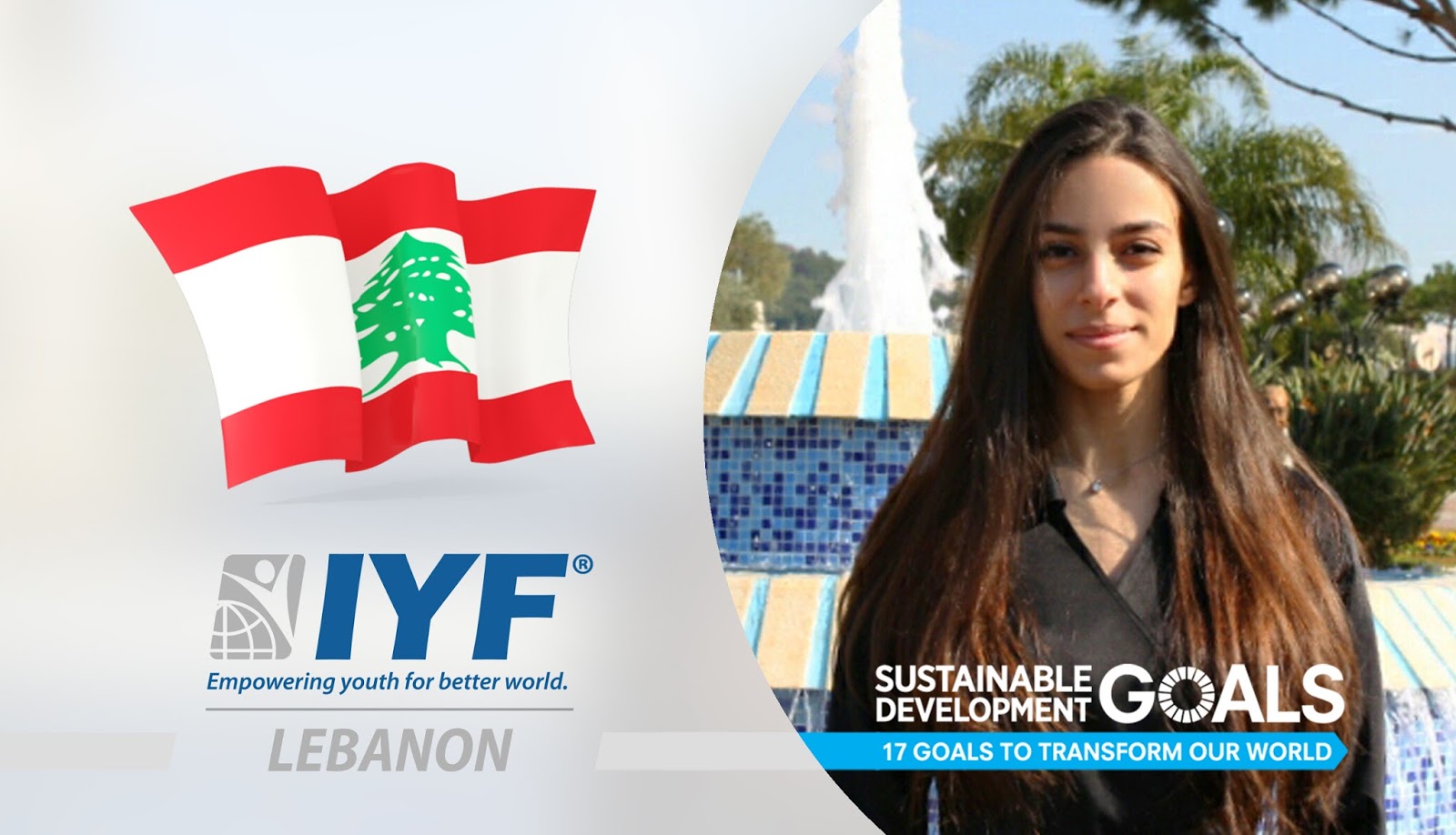 Maryam Nsaif, IYF Representative in Lebanon Maryam Nsaif, IYF Representative in Lebanon