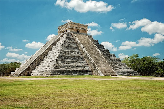 Piramide de Kukulcan en Yucatán