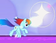 My Little Pony Rainbow Dash attack