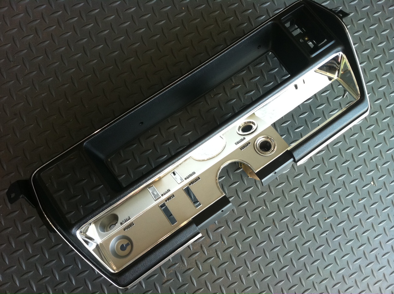 Just Dashes Production Center 1968 Buick Skylark Bezel Restoration