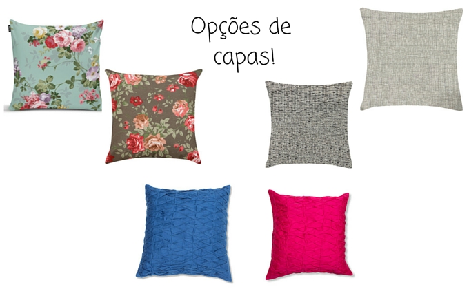 Opções de Capas de Almofadas