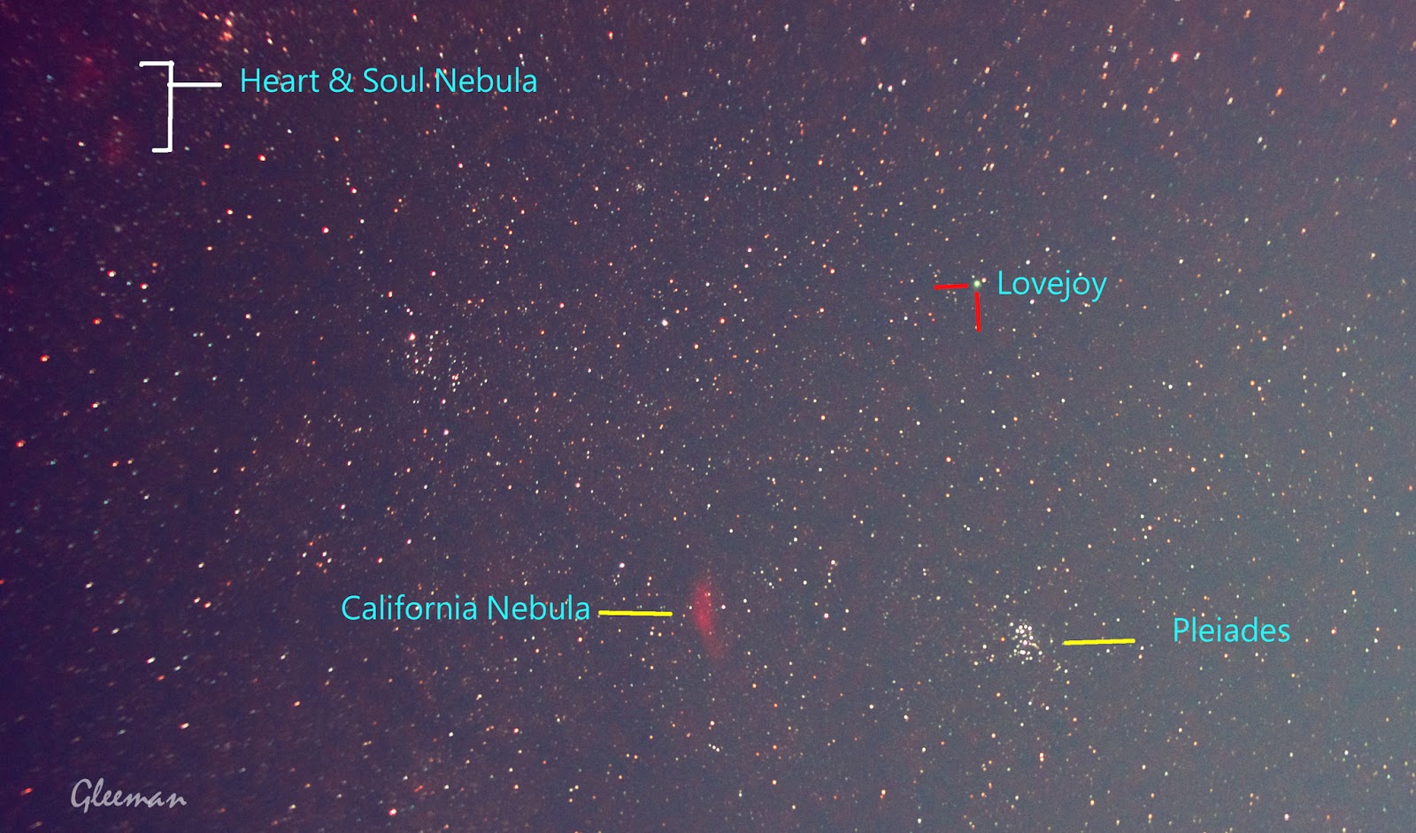 Comet Lovejoy/  Pentax k5, Tamron b001