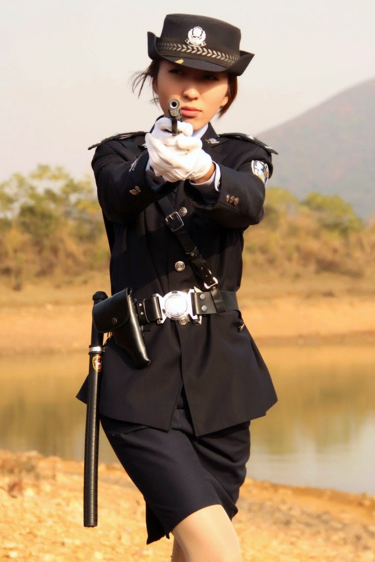 The Uniform Girls [PIC] China Chinese policewoman uniforms 4