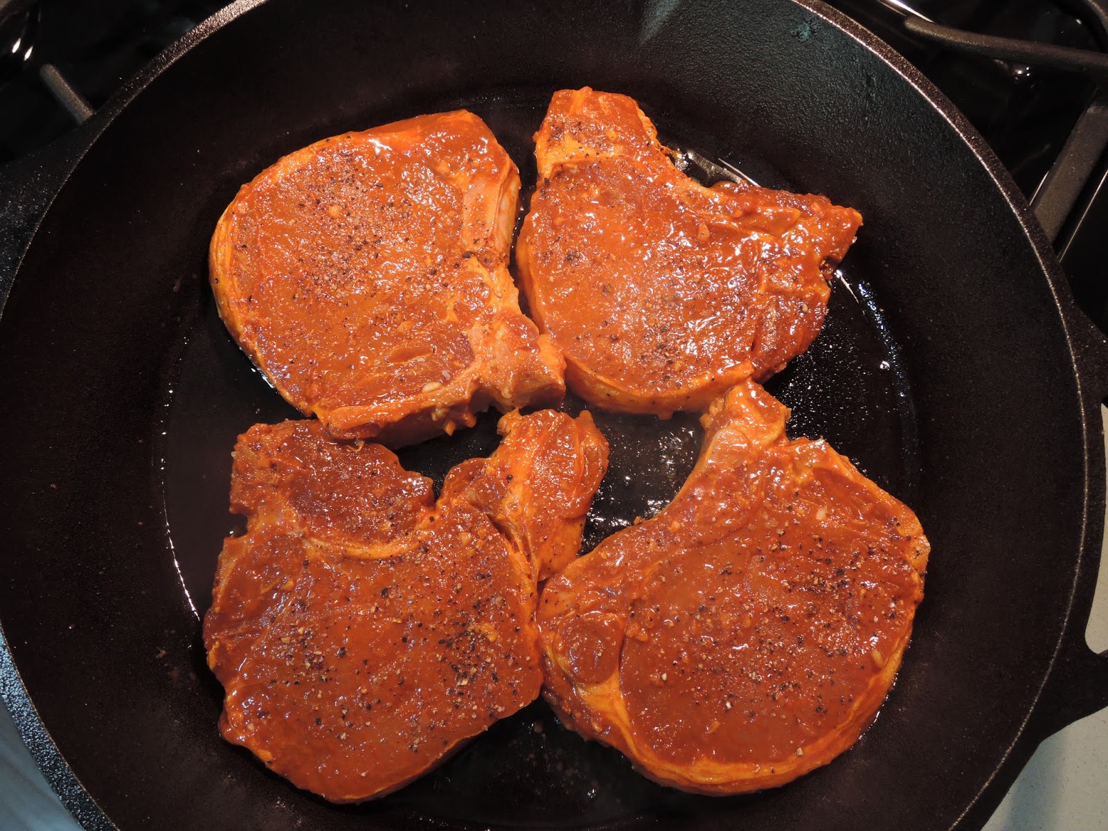 The Briny Lemon Korean Marinated Pork Chops