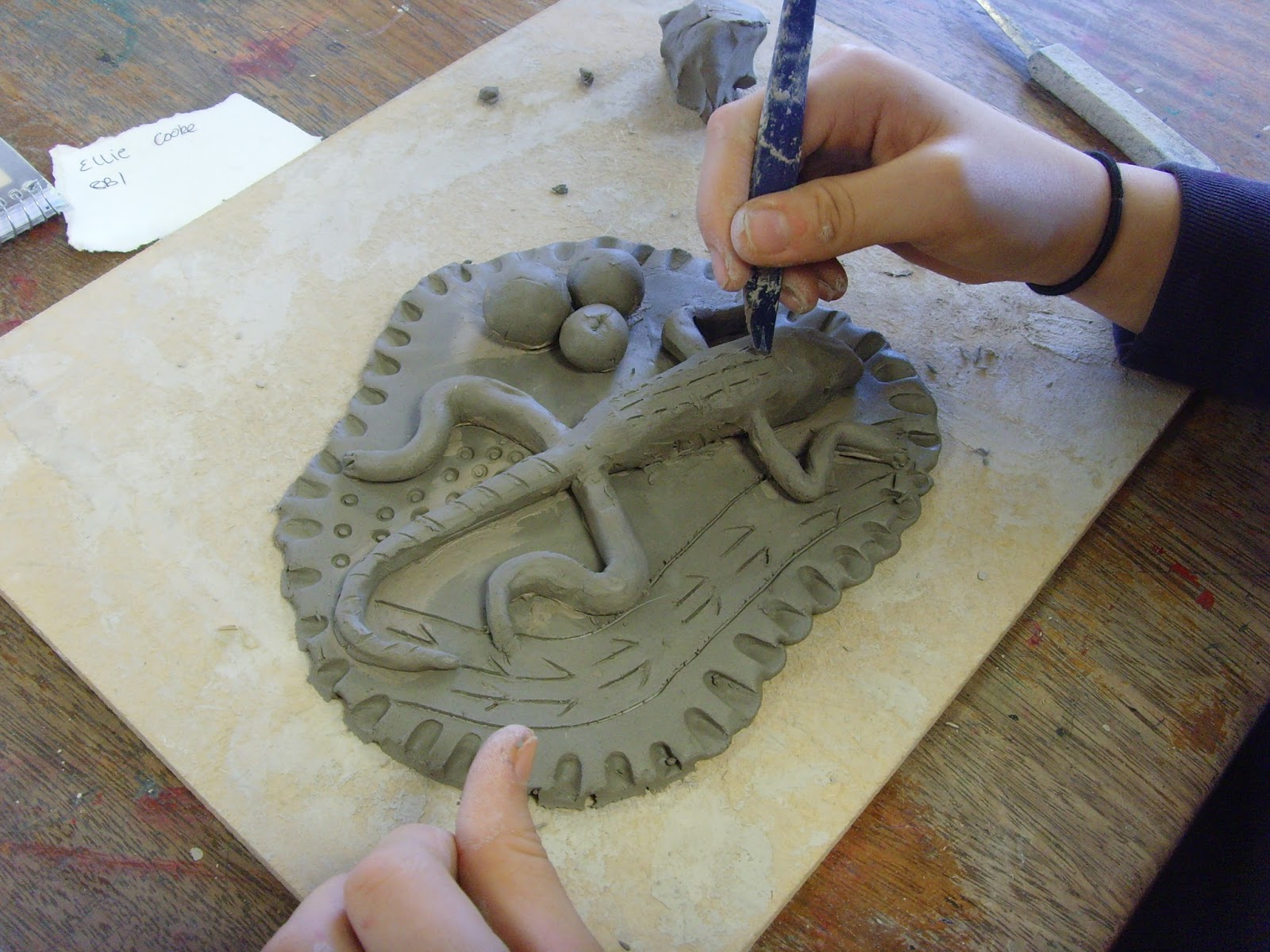 Corbet Art Aboriginal art clay tiles