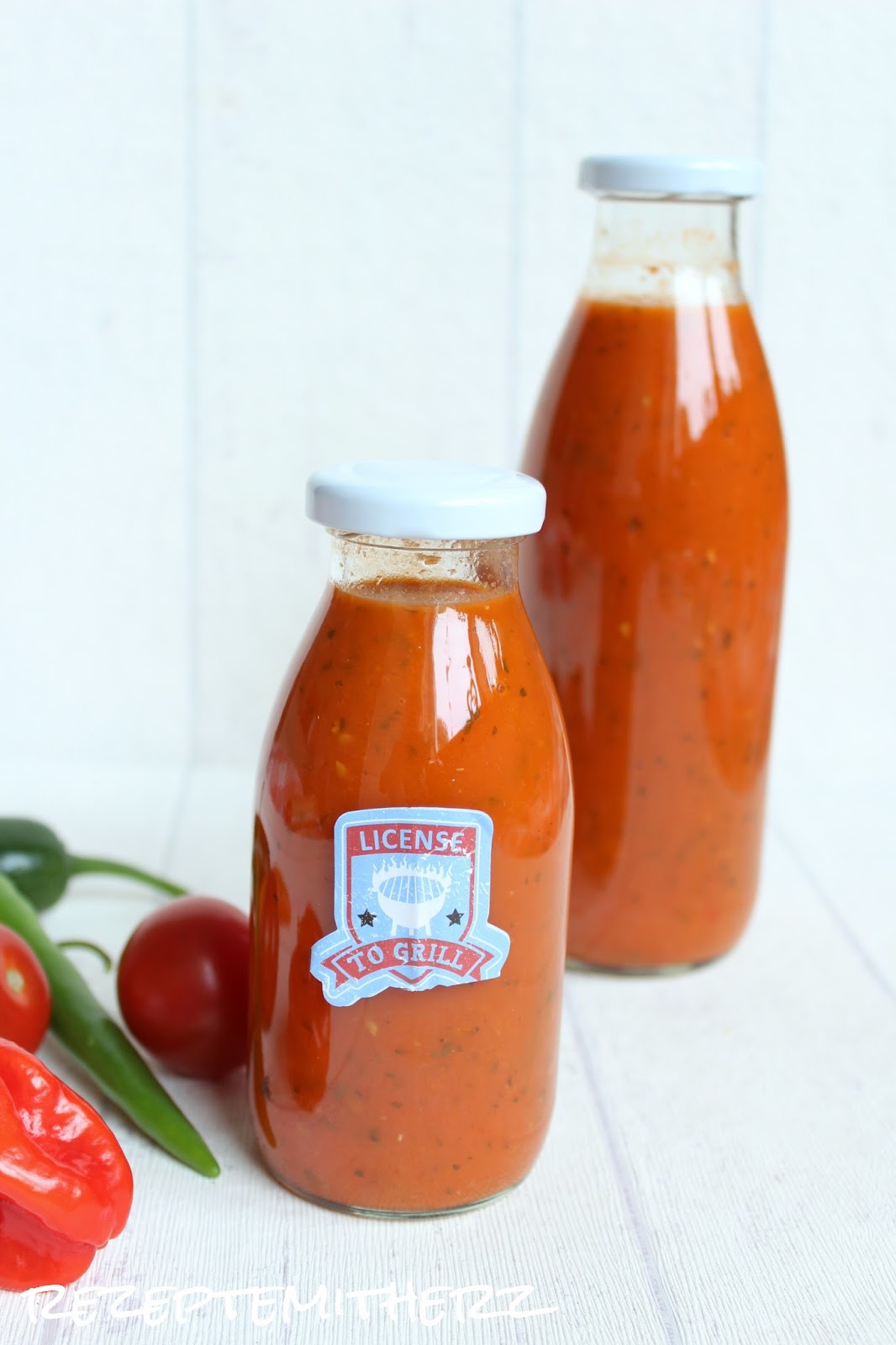 Scharfe Grillsauce,Thermomix Rezept