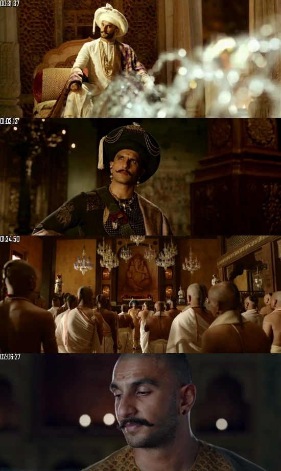 Bajirao Mastani 2015 Hindi 720p 480p BRRip x264 Full Movie