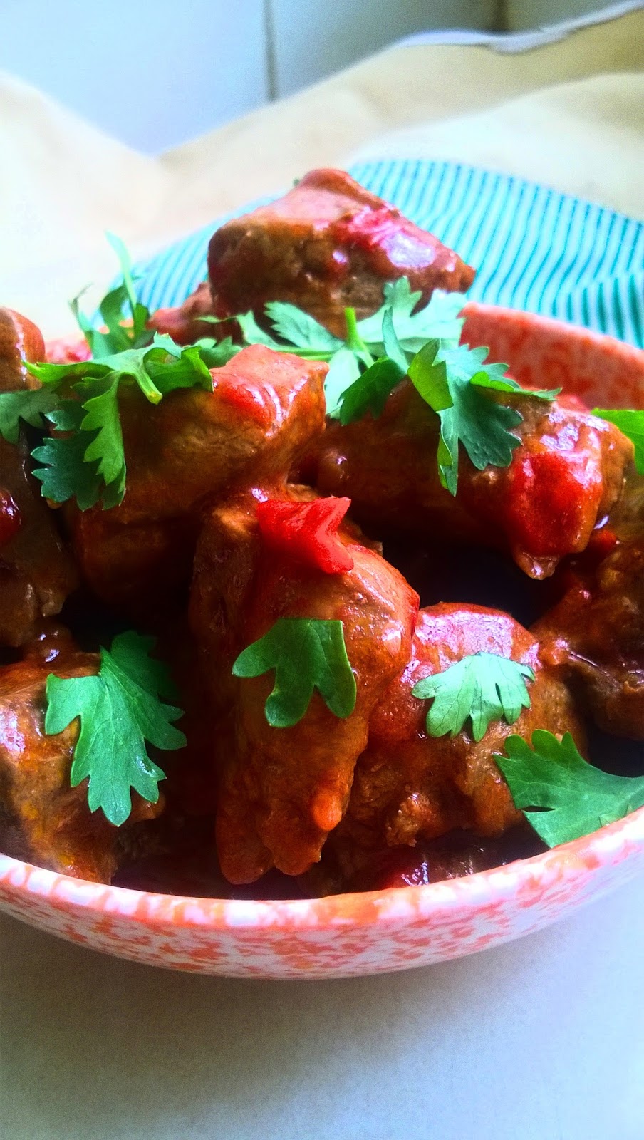 PAPRIKA GARLIC BEEF LIVER