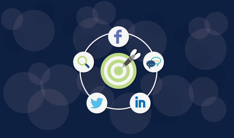 Infographic - How to Reach Your Target Audience on Social Media #SocialMedia Marketing: How to Find & Engage With Your Target Customers On Facebook, Twitter & LinkedIn - #infographic