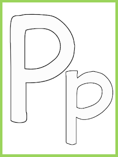 الحروف الانجليزية بالترتيب حرف P