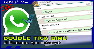 (Info) Apa Fungsi atau Makna Double Tick Biru di Whatsapp 2