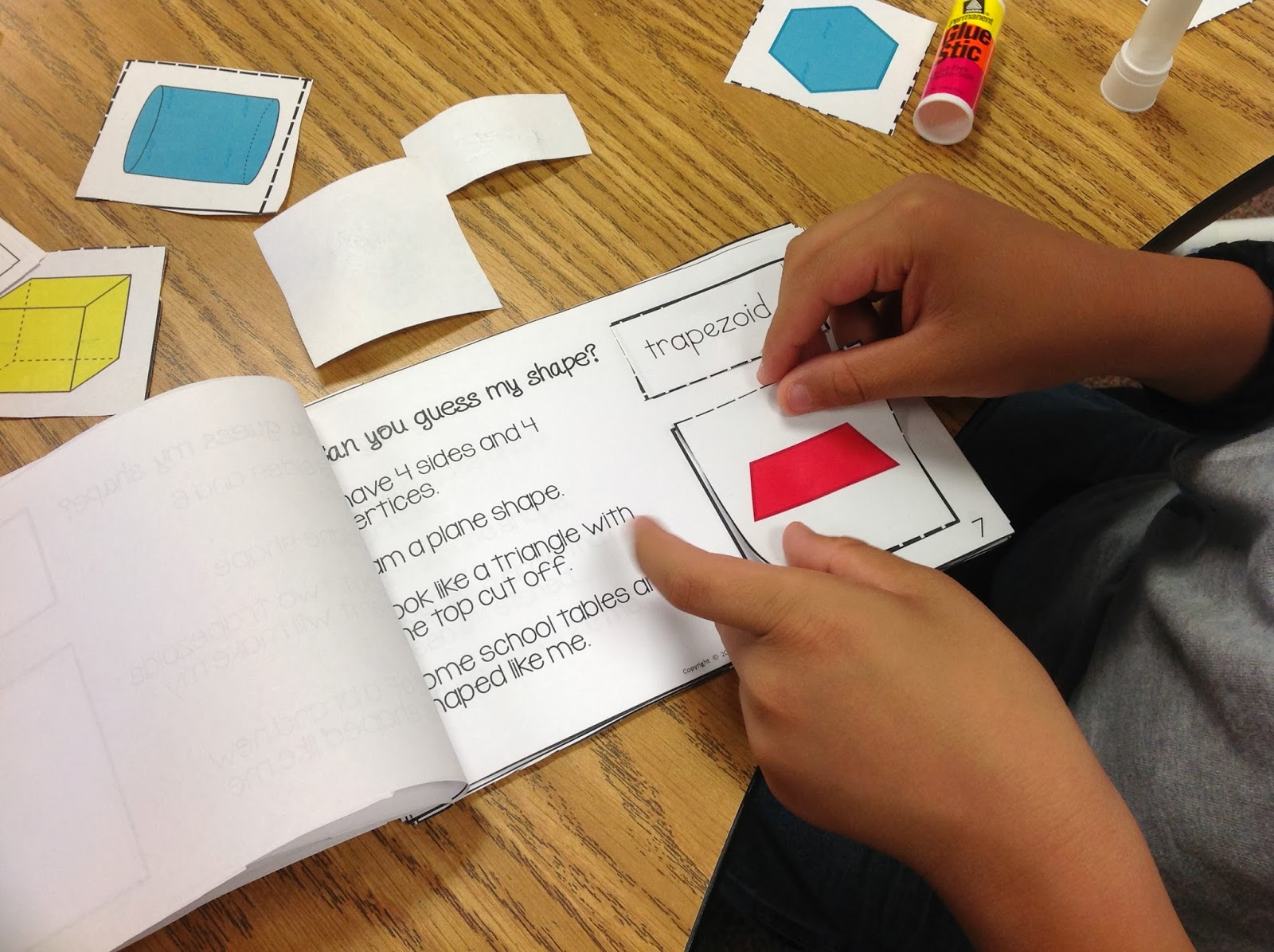 CampingTeacher: Working with Shapes