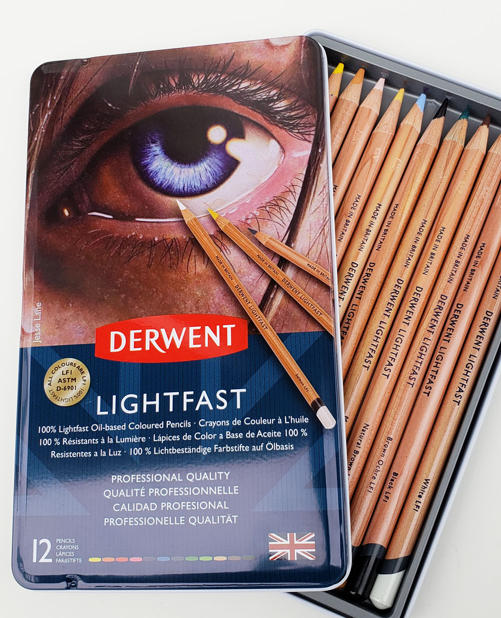 Derwent Lighfast Coloured Pencils, Pencils