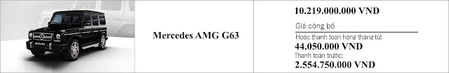 Đánh giá giá xe Mercedes AMG G63 2018 Giá xe Mercedes AMG G63 2018 tại thị trường Việt Nam