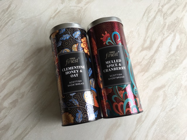 tesco christmas shortbread tin