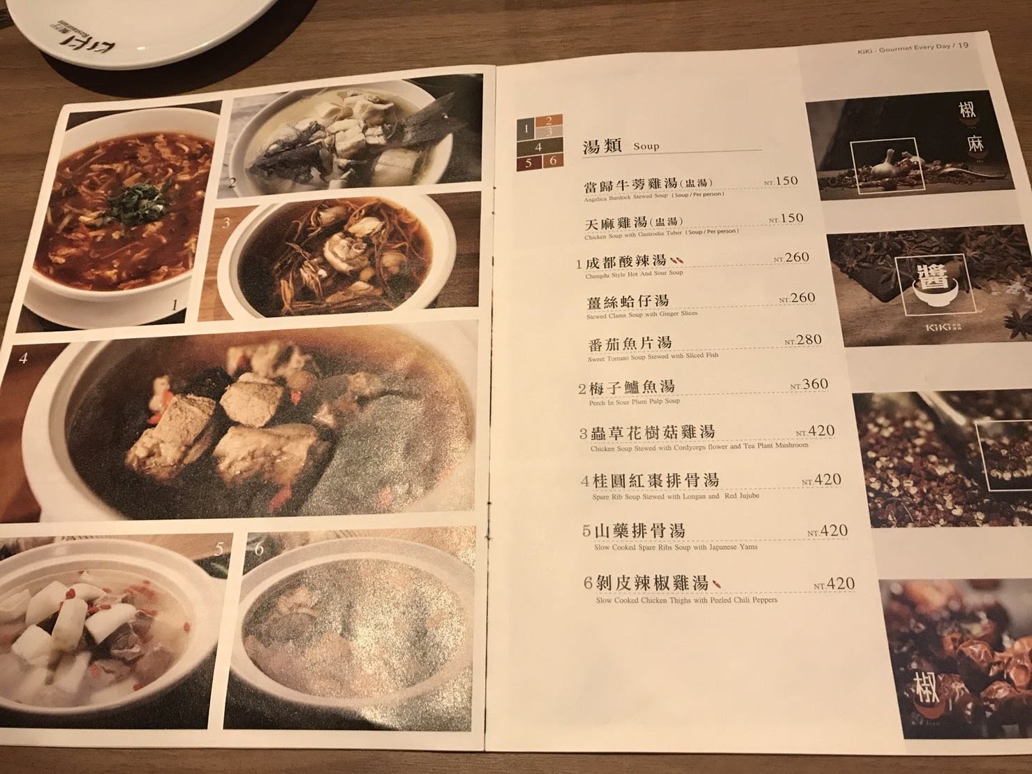 KiKi餐廳菜單
