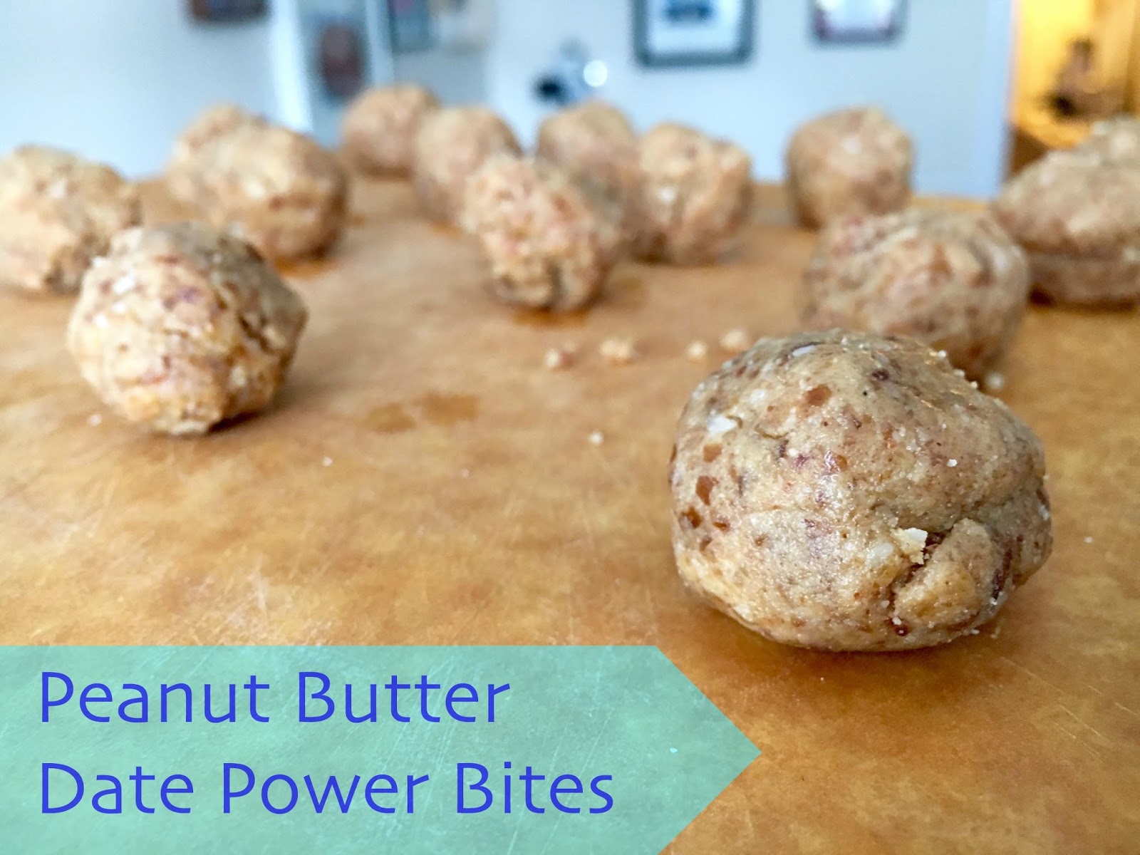 Randomosity Little Things Peanut Butter Date Power Bites