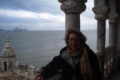Na Torre de Belém - Foto Maria Albert