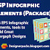 116 EPS Infographic Elements Templates Free pack Download
