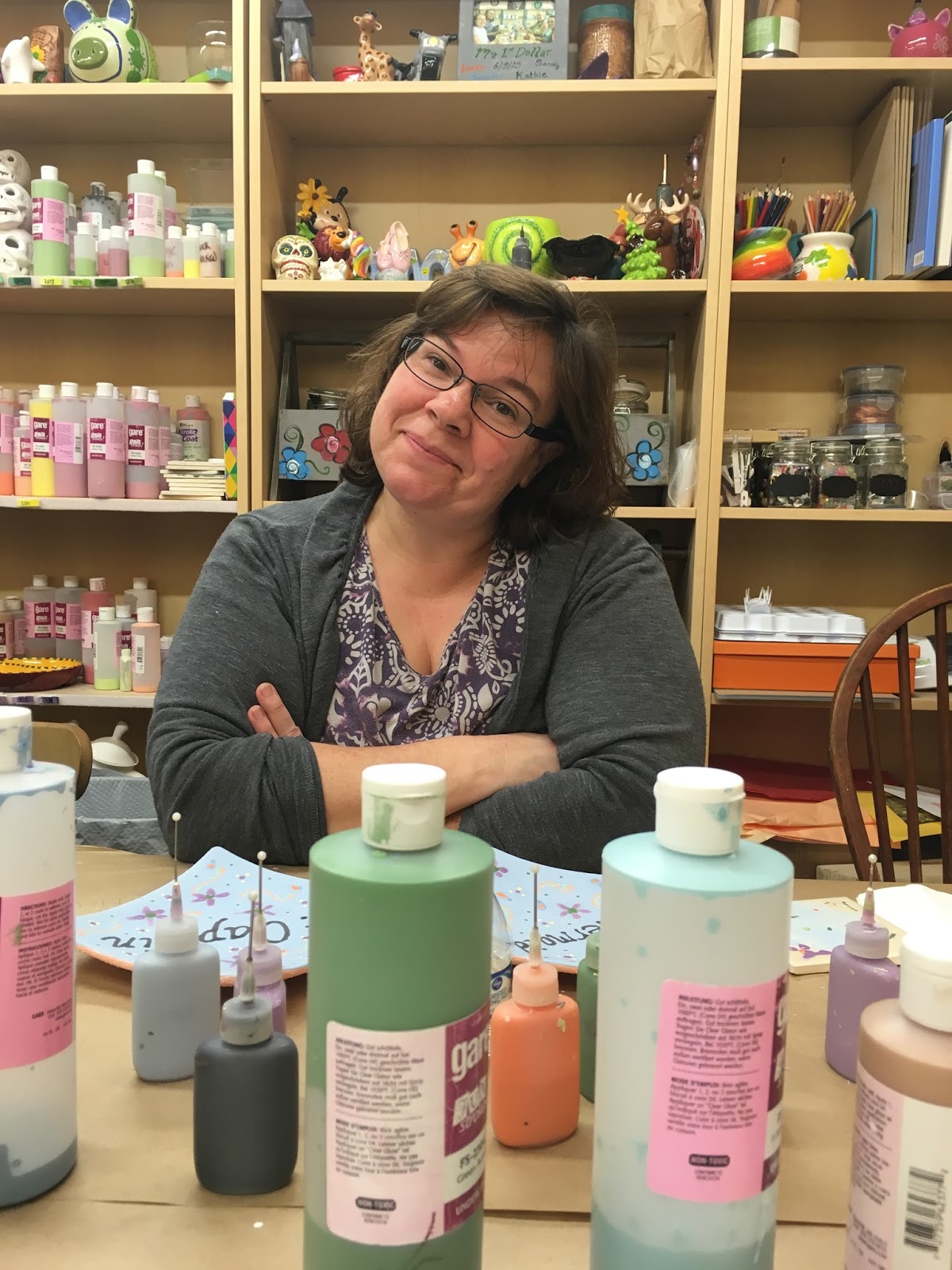 See Cailey Color Cincinnati Art Activities Pottery Painting