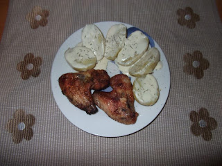 ARIPIOARE CU CARTOFI,SMANTANA SI MARAR