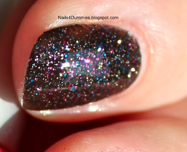 butter LONDON Black Knight swatch