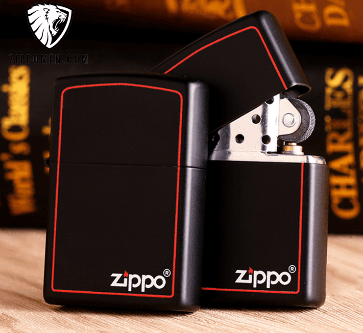Zippo Đen Viền Đỏ - MS04 | Zippo Men | Bật Lửa Zippo Tại Hà Nội Zippo Đen Viền Đỏ - MS04 | Zippo Men | Bật Lửa Zippo Tại Hà Nội