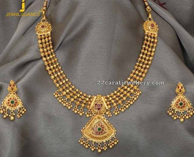 50grams Gold Balls Necklace 50grams Gold Balls Necklace