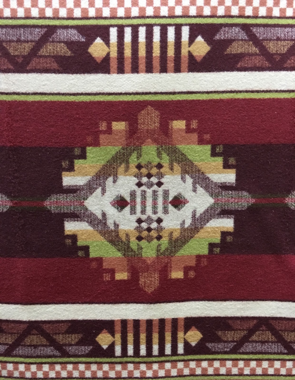 Pendleton Woolen Mill Store Blanket Weight Wool Jacquards