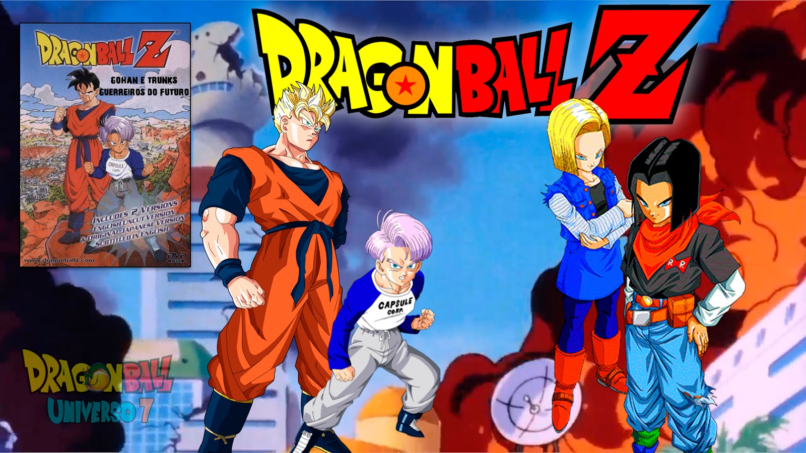 Dragon Ball Z Especial Gohan e Trunks Guerreiros do Futuro HD Dublado