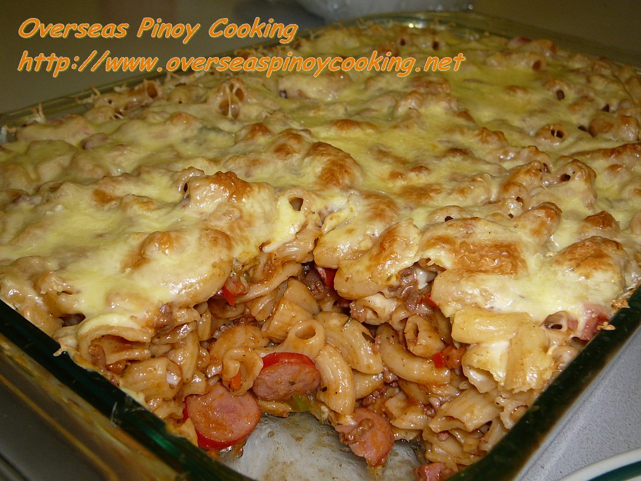 Pinoy Baked Macaroni Pinoy Recipes