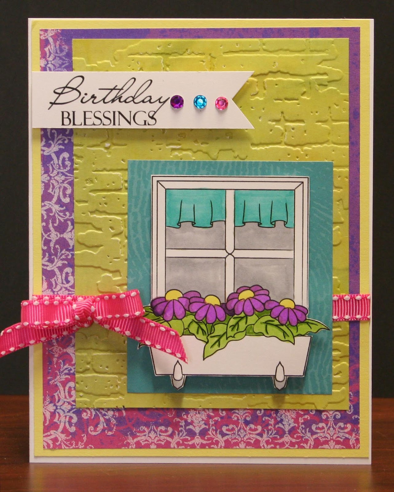 HeARTful Stamper Clear Dollar Stamps July Blog Hop The Bright Colors