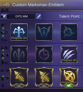 set emblem maksman cocok untuik hero kimiy