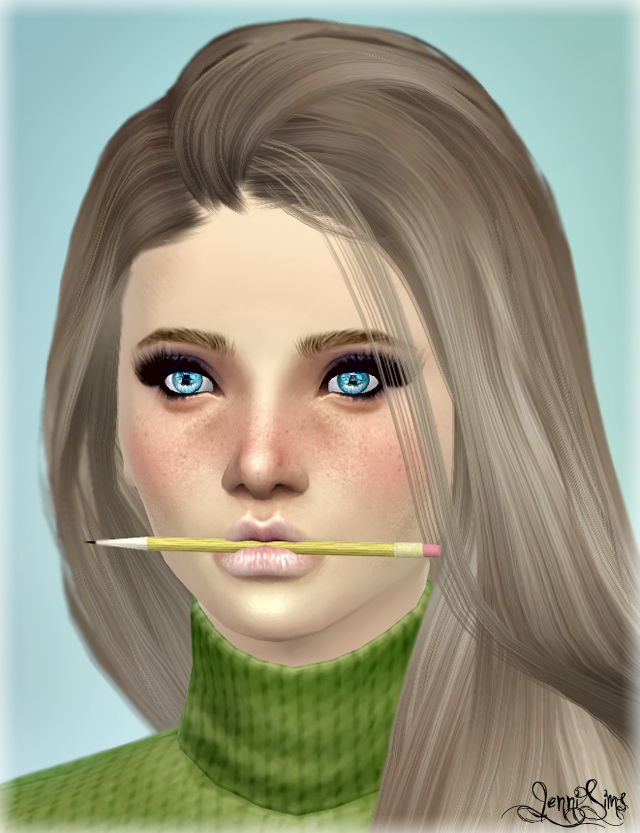 Downloads Sims 4 New Mesh Accessory Pencil Male Female Jennisims