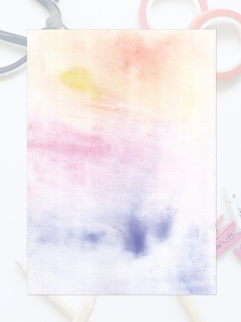 Sunset Colors Watercolor Texture Sunset Colors Watercolor Texture
