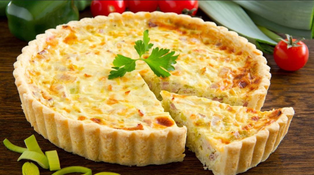 Receitas de Portugal Quiche de Bacalhau