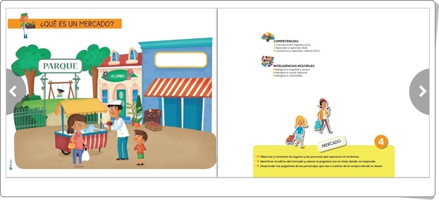 Proyecto de Educación Infantil de 3 años "El Mercado" (Colección "Quiero aprender" de Editorial Bruño)