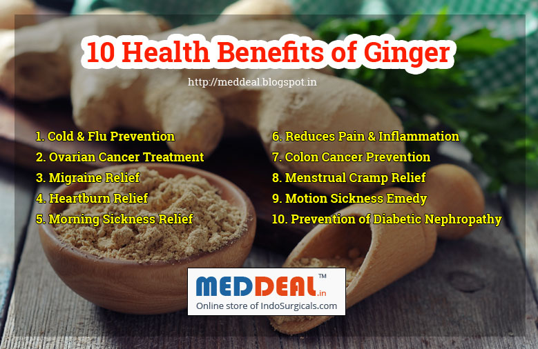 10 Health Benefits of Ginger