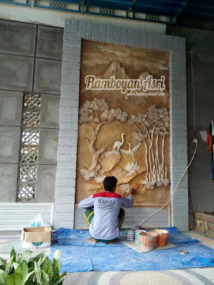Tukang Taman Surabaya Jasa Pembuatan Batu gobos