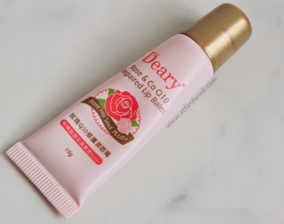 Deary Rose & Co Q10 Repaired Lip Balm review