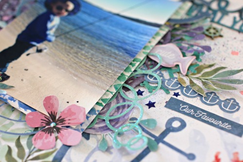 Kaisercraft Mermaid Tails Layout by Alicia McNamara Kaisercraft Mermaid Tails Layout by Alicia McNamara