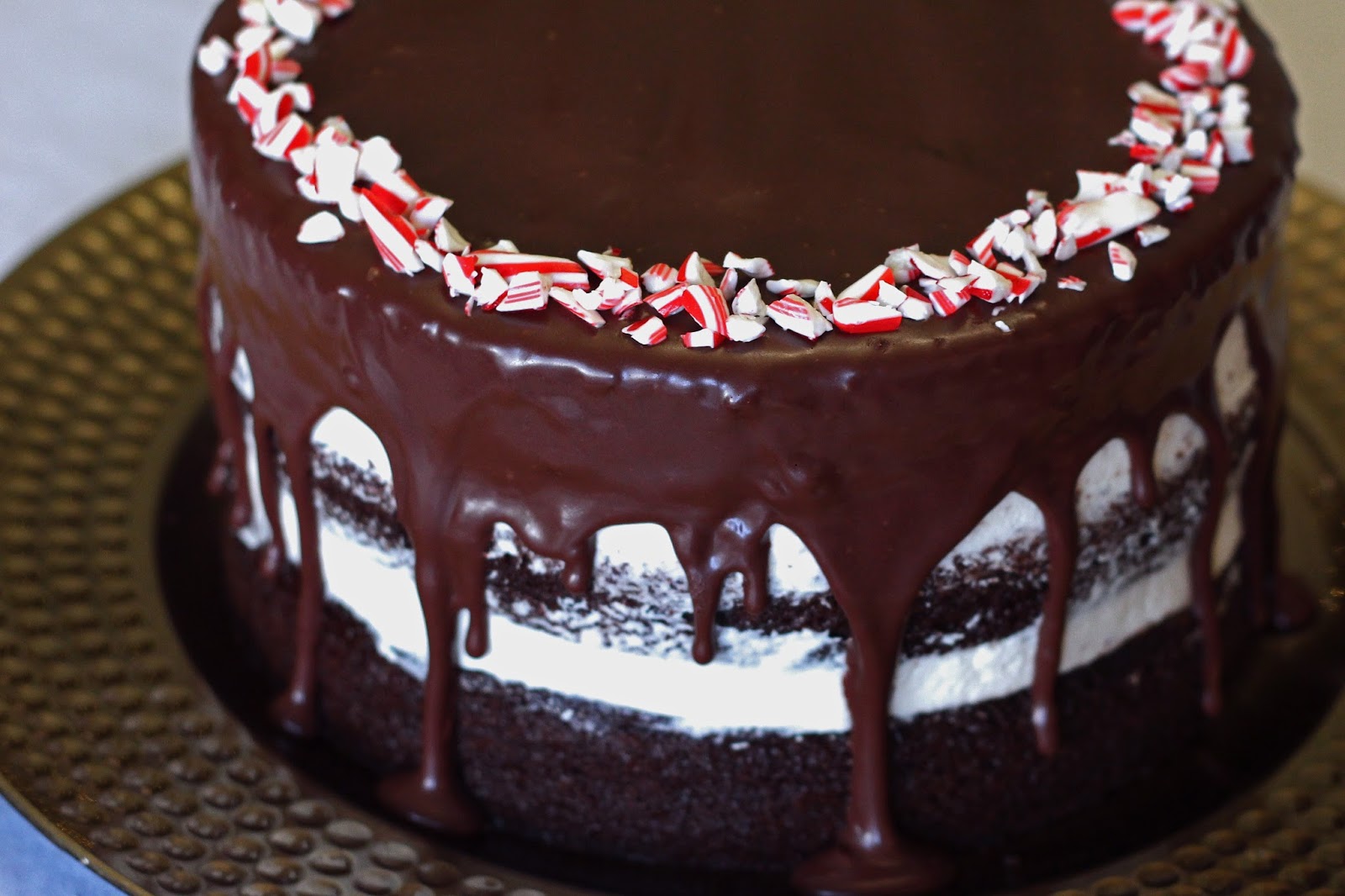 Gluten Free Chocolate Peppermint Layer Cake Gluten Free Chocolate Peppermint Layer Cake