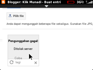 Solusi Tak Bisa Upload Gambar di Blogger Via BlackBerry