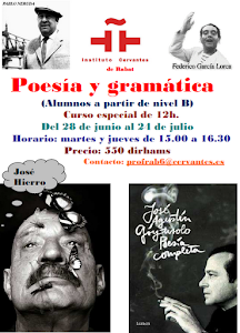 POESÍA Y GRAMÁTICA