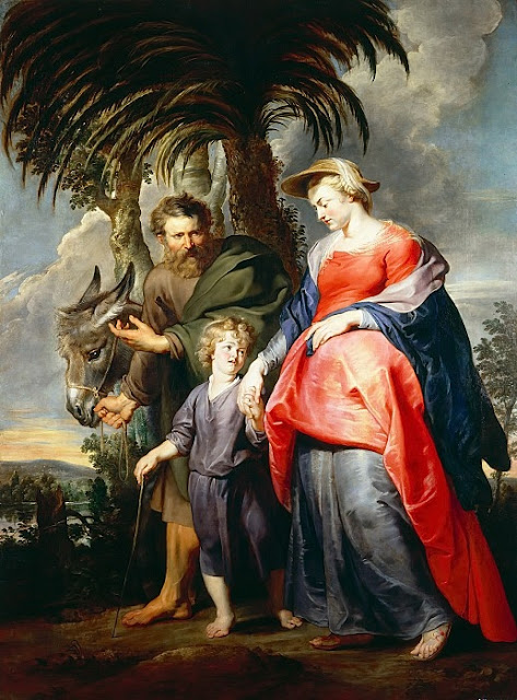 Pieter Paul Rubens - Возвращение Святого Семейства из Египта