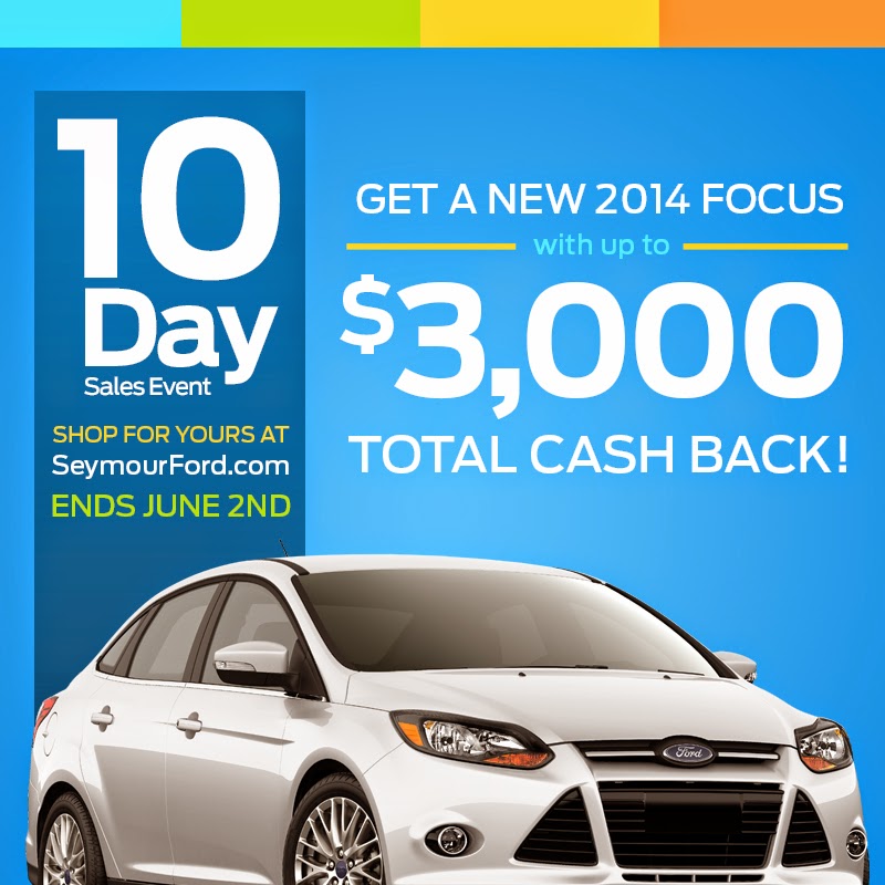 Seymour on 94 10 Day Sales Event at Seymour Ford Lincoln!