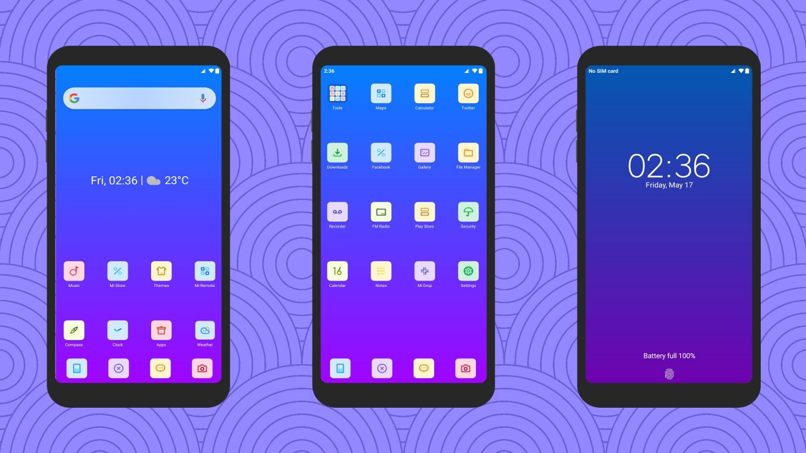 Android Q_DWM19 theme for miui Xiaomi users